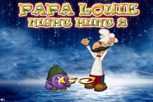 Papa Louie Night Hunt 2